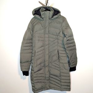 Basin + Range Duck Down Longline Puffer Coat